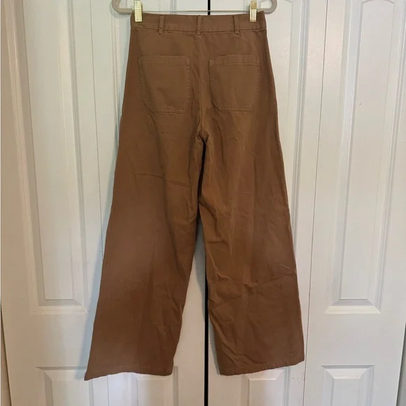 Pacsun Khaki Wide Leg Pants - Picture 2 of 4